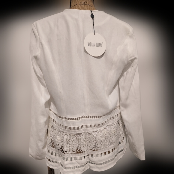 Lightweight lace/embroidered Summer Blazer - Picture 3 of 4